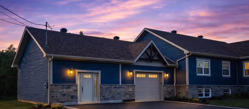 Agrandissement d'un garage en Estrie