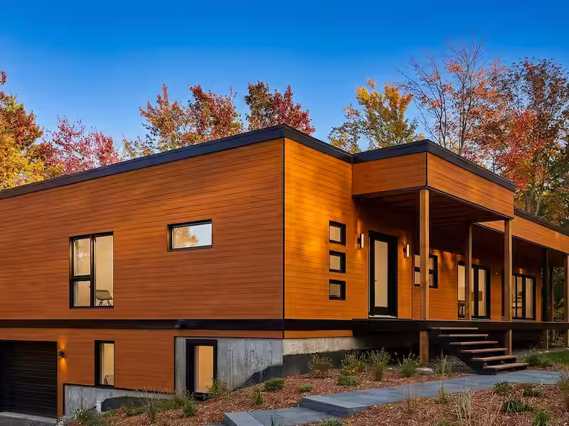 Construction de maison sur mesure dans les Cantons-de-l'Est